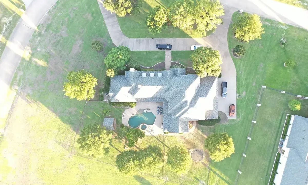 New shingle roof installation on a home in West Memphis